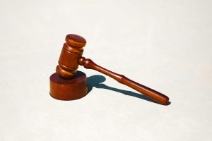 a wooden gavel