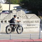 Woodland Park Middle School students leave class at the end of the day on Dec. 18 in San Marcos. Photo by Leo Place