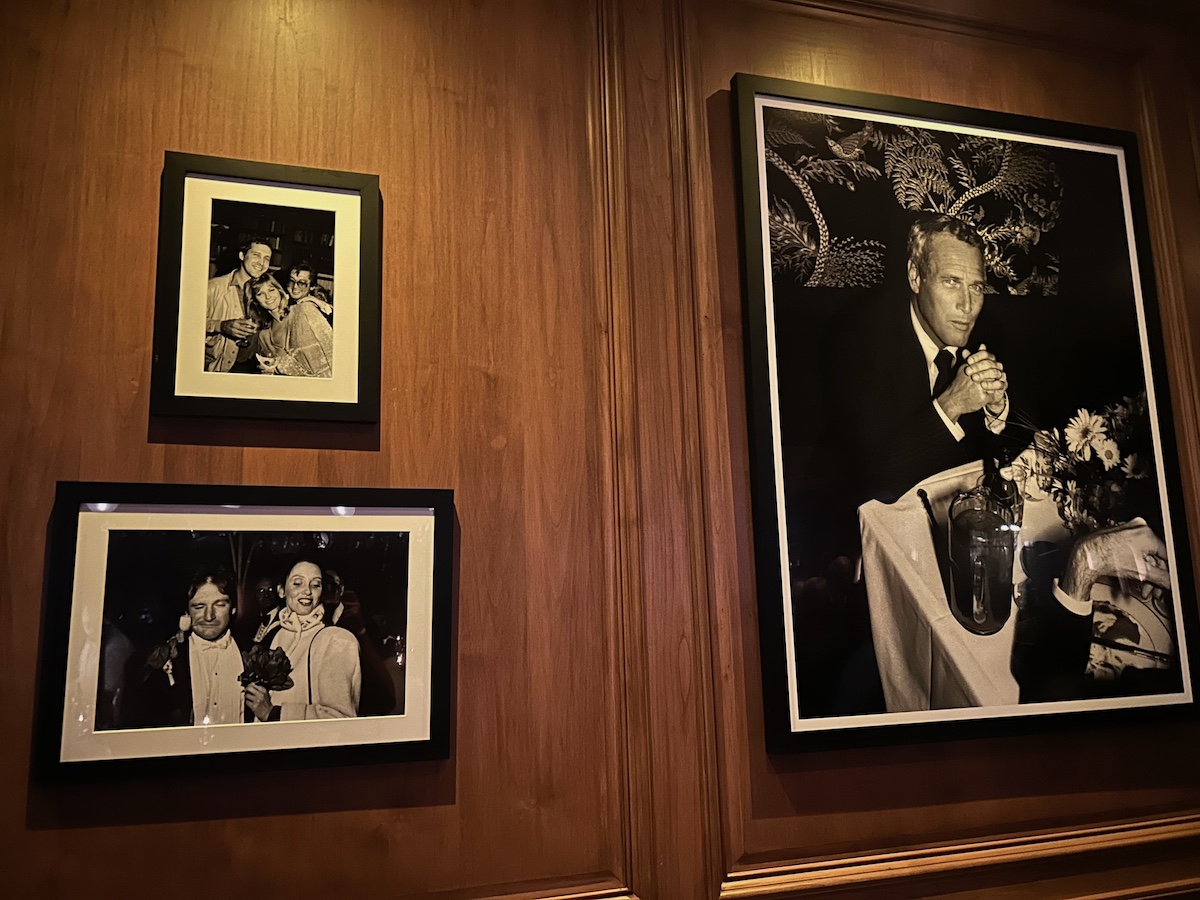 Photos of New Hollywood hanging on Bing's Bar at the Inn at Rancho Santa Fe. Image by Cameron Adams