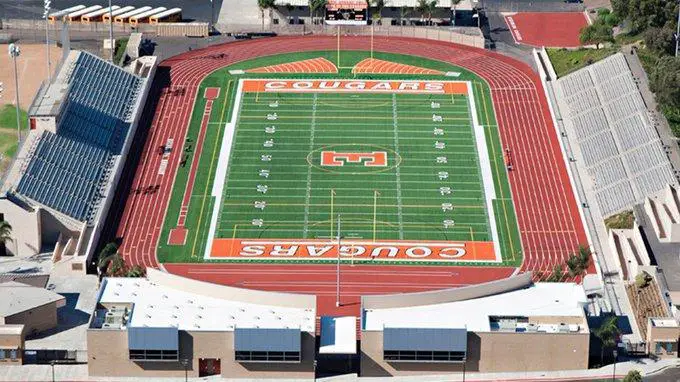 The Escondido High School football stadium. Courtesy photo/EHS