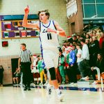 Lancers guard Briggs Young is one of several seniors who have stepped up following the graduation of prolific scorer Jake Hall. Photo by Julian Liner