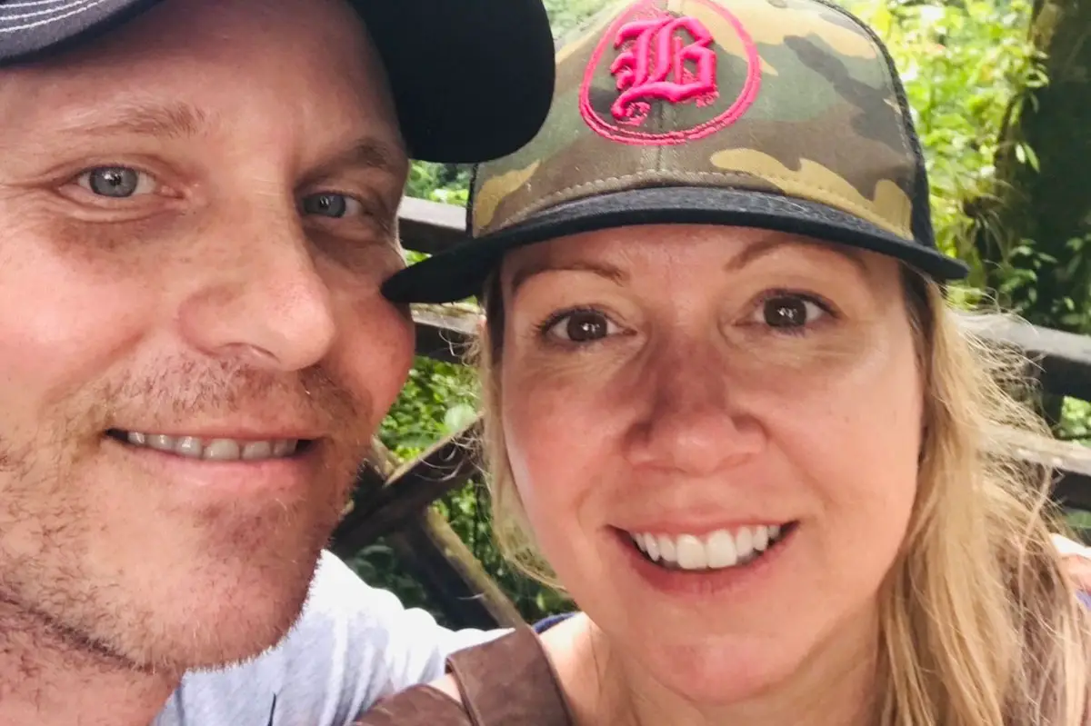 Farrah Adams and her husband, Rich, during a trip to Costa Rica. Courtesy photo/Farrah Adams