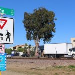 The site of proposed Phoebe Street railroad crossing. Photo by Jordan P. Ingram