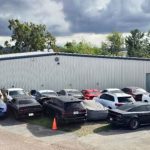 Prosecutors said 16 vehicles, pictured above, were seized during a months-long investigation into illegal street racing on public roads across San Diego County. Courtesy photo/DA's Office