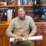 Stuart Grauer, pictured in his office in Encinitas, recently celebrated 35 years of The Grauer School. Photo by Christopher Bacon