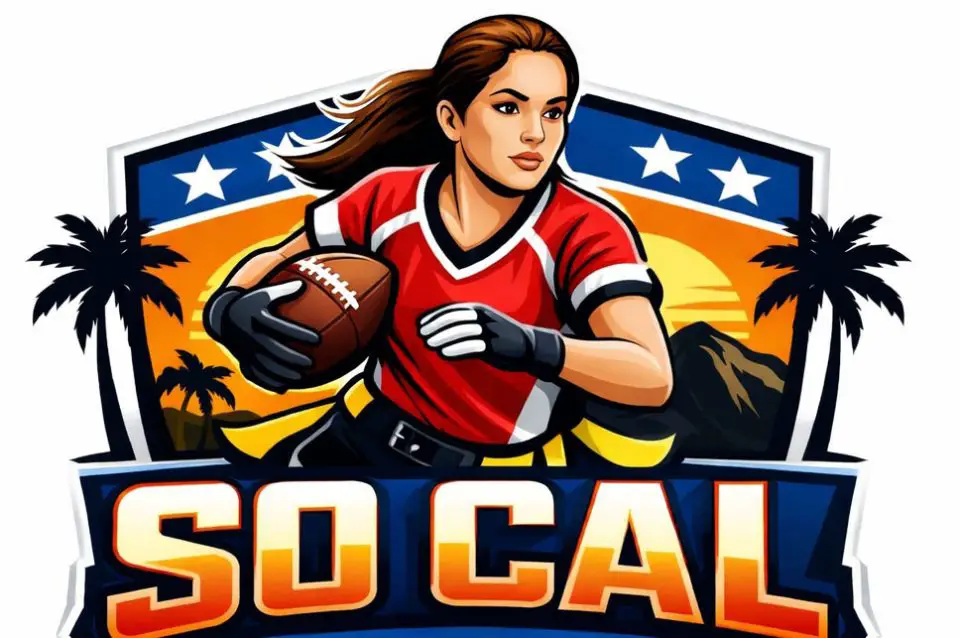 The logo for the newly-launched SoCal Women's Pro Flag Football League. Courtesy photo/SCWPFFL