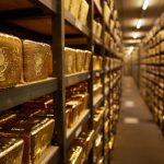 Central banks store gold reserves as a hedge against inflation.