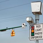 Encinitas safety advocates say red light cameras, as seen above in another state, could improve roadway safety under a new state law. Courtesy photo