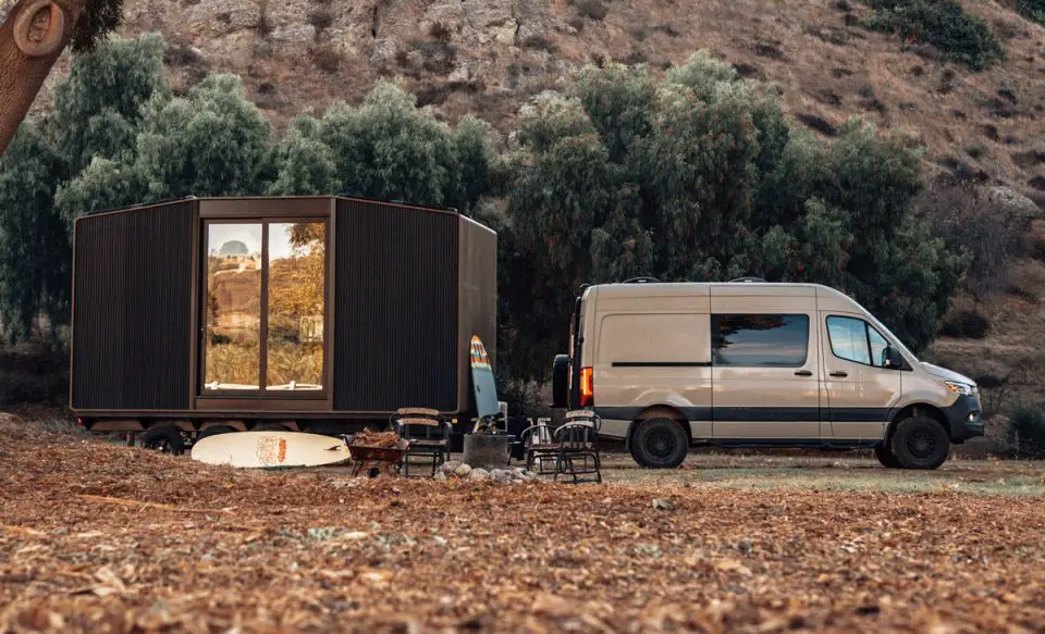 Vista leaders are considering whether to allow the wheel-mounted tiny homes in residential neighborhoods. Courtesy photo/Azure