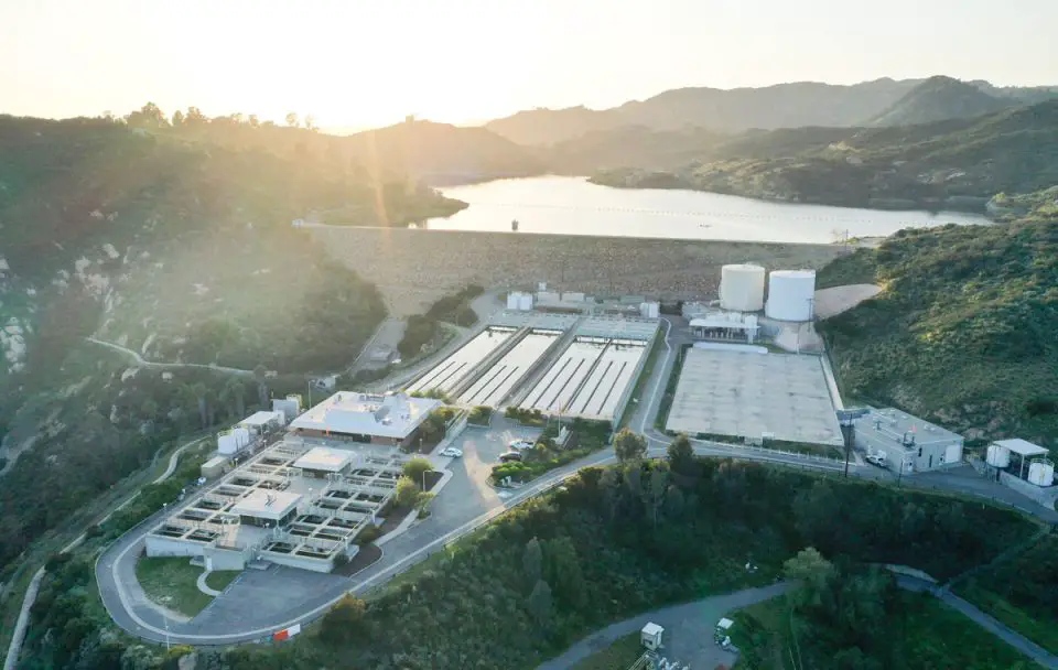 The Escondido-Vista Water Treatment Plant treats all raw water before it is delivered to parts of Rincon del Diablo Municipal Water District. Courtesy photo/City of Escondido