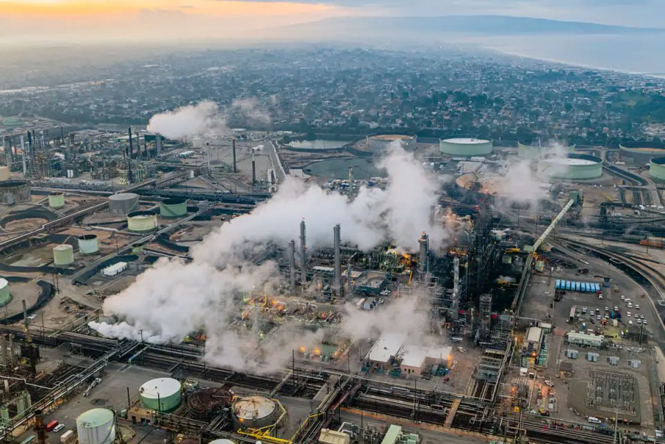 Chevron's oil refinery in El Segundo, pictured below, is a key producer of the state's supply of jet fuel and gasoline. Courtesy photo