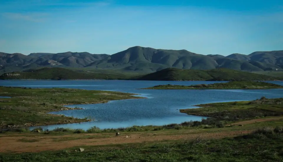 Lake Mathews Reservoir in Riverside County. Photo by A. La Canfora