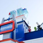The entrance to the Galacticoaster, a new indoor roller coaster within Lego Galaxy land at Legoland in Carlsbad. Photo by Cameron Adams
