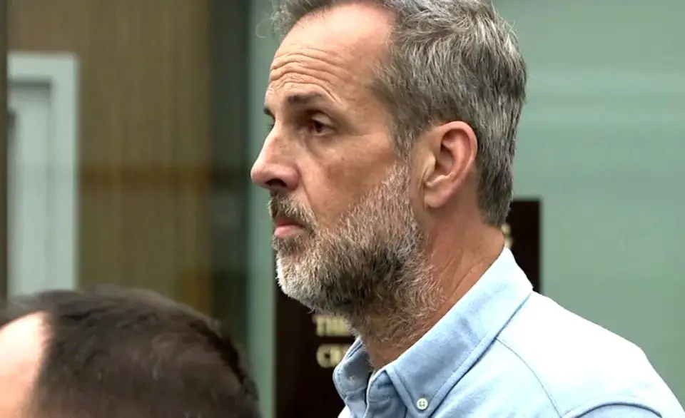 Robert Koester appears in court during a previous hearing. Screenshot/NBC7