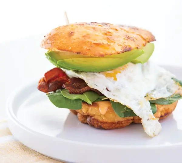 The Breakfast Egg Sammie at Healthy Creations Cafe, a gluten-free restaurant at 376 N. El Camino Real in Encinitas. Courtesy photo/Healthy Creations