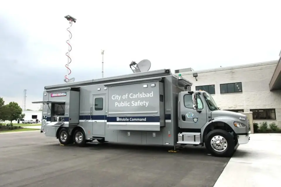 The Carlsbad Police Department's Mobile Command Unit. Courtesy photo
