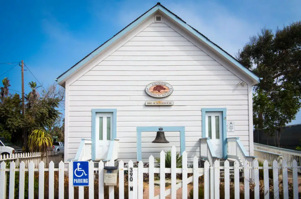 The Encinitas Historical Society’s 1883 Schoolhouse, shown here, is slated for accessibility and safety upgrades with funding approved through the Community Block Grant Program. Photo by Tim Buss