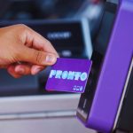 A customer uses a reloadable Pronto card, a regional fare system for NCTD and MTS. Courtesy photo/NCTD