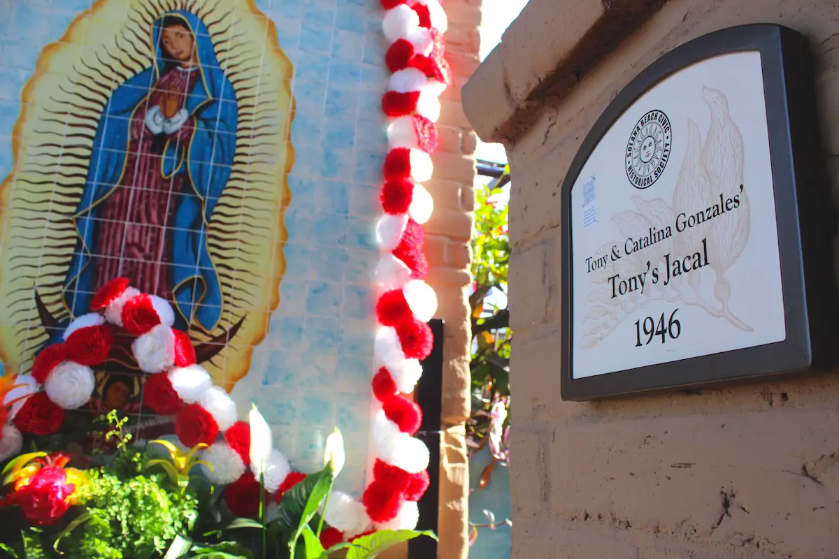Historic Mexican eatery Tony's Jacal in La Colonia de Eden Gardens in Solana Beach is celebrating 80 years of business after it was opened by Tony and Catalina Gonzalez in 1946. Photo by Leo Place