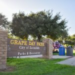 Construction work continues at Grape Day Park in Escondido, where restroom upgrades are part of a broader slate of city capital improvement projects. File photo/Samantha Nelson