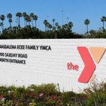 The entrance to the Magdalena Ecke Family YMCA from Saxony Road in Encinitas. Photo by Cameron Adams