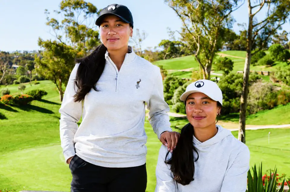 Oceanside twins Jasmine and Janae Leovao are former standout golfers at El Camino High School. Courtesy photo