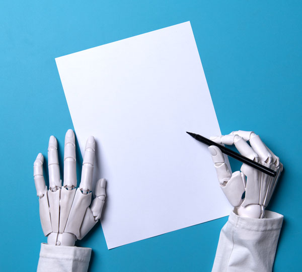 There are a few things you should consider before asking AI to write your book. Stock image