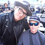 Skateboarding Hall of Famers Christian Hosoi, left, and Bruce Logan. Photo by Chris Ahrens