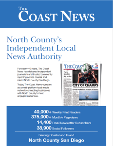 The Cover of the Coast News 2026 Advertising Media kit