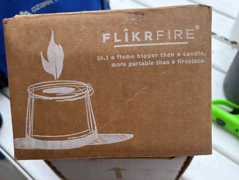 Flikr Fire tabletop fireplace