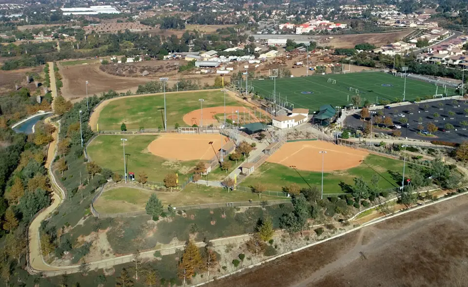 City officials are considering reviving plans for a community center at the Vista Sports Park. Courtesy photo/Hunsaker & Associates