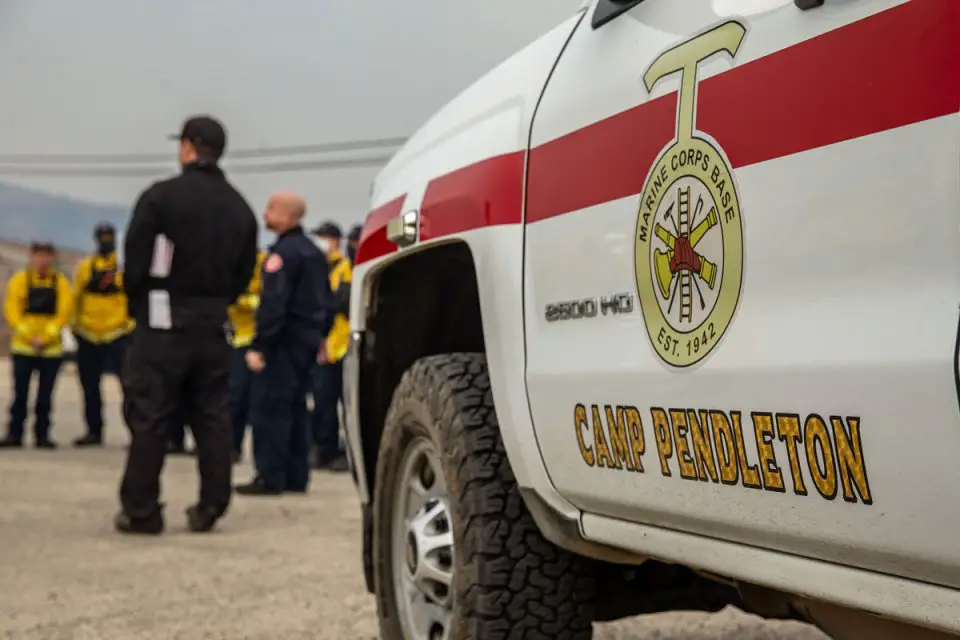 Camp Pendleton Fire Department. Photo by Lance Cpl. Kerstin Roberts