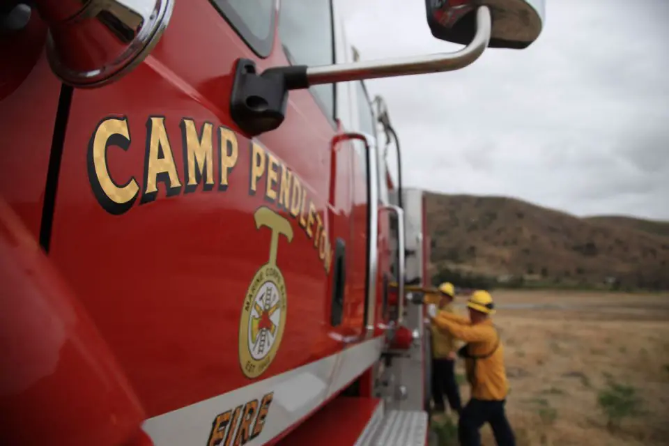 Camp Pendleton Fire Department. Photo by Lance Cpl. Brian Bekkala