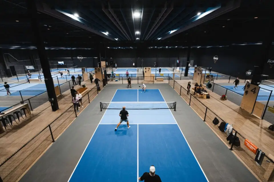 The Picklr's new indoor pickleball facility in Carlsbad is expected to open in late August, adding 10 indoor courts as the city continues expanding pickleball opportunities to meet growing demand. Courtesy photo/Picklr