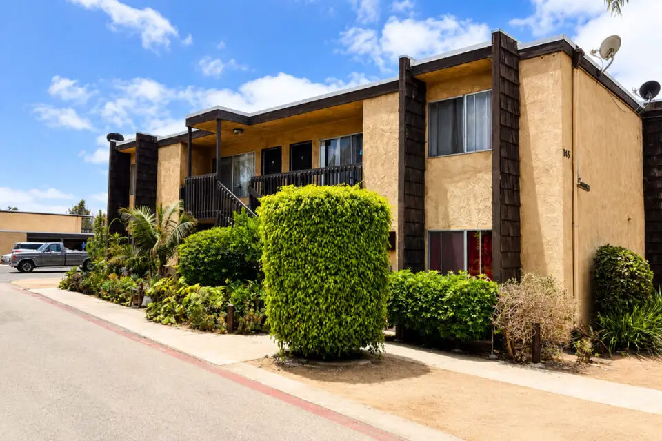 Chestnut Apartments in Carlsbad will remain affordable housing under a planned ownership transfer approved by the City Council. Photo by Gabbi Basa