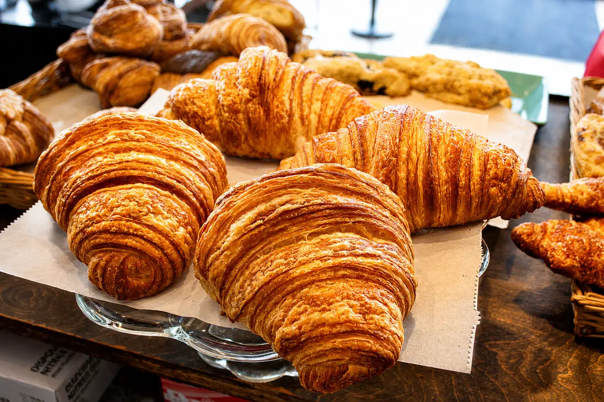 Croissants baked fresh in-house are among the pastry offerings at Kettle on Coast, a new cafe and restaurant in downtown Oceanside. Photo by Samantha Nelson