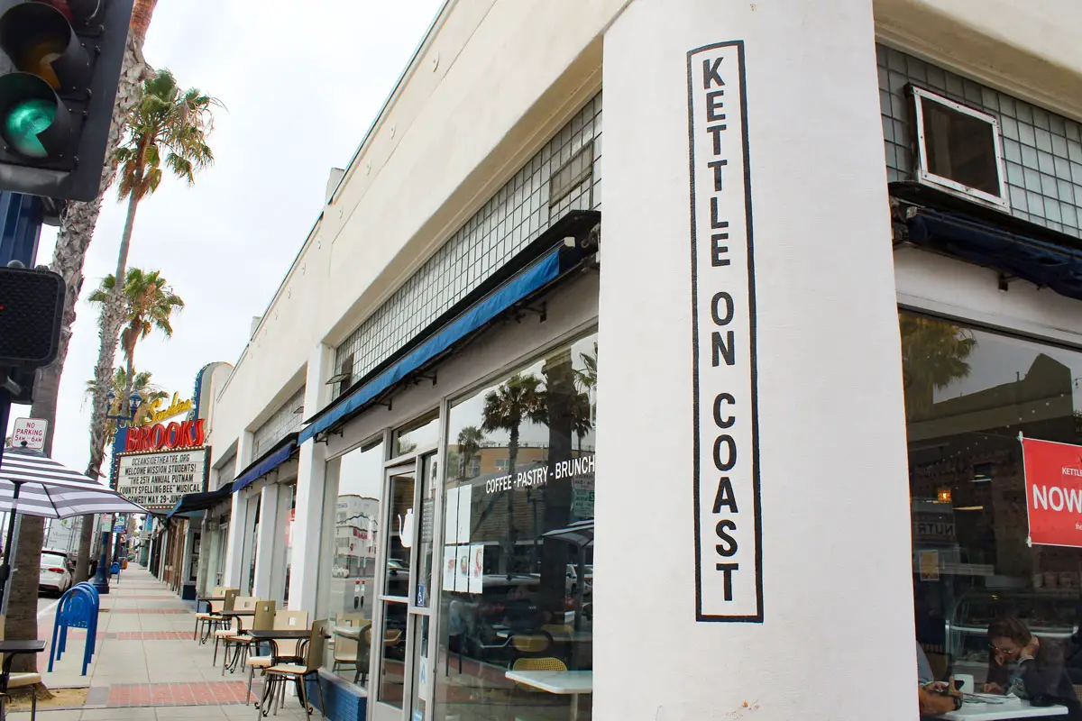Kettle on Coast recently opened in the former Petite Madeline location at 223 N. Coast Highway in downtown Oceanside. The cafe and restaurant offers house-made pastries, coffee, beer, wine and Mediterranean-inspired cuisine. Photo by Samantha Nelson