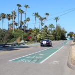 A stretch of La Costa Avenue near Anderson's Nursery, where the city of Encinitas plans to construct a new pedestrian path and buffered bicycle lane as part of a long-awaited safety improvement project. File photo/Jordan P. Ingram