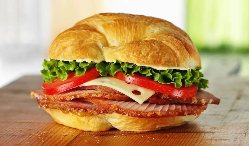 The ham sandwich at Honey Baked Ham in Encinitas, with thick slices of their signature ham layered with Swiss cheese, fresh lettuce, tomato, honey mustard and just enough mayo to tie it all together. Courtesy photo