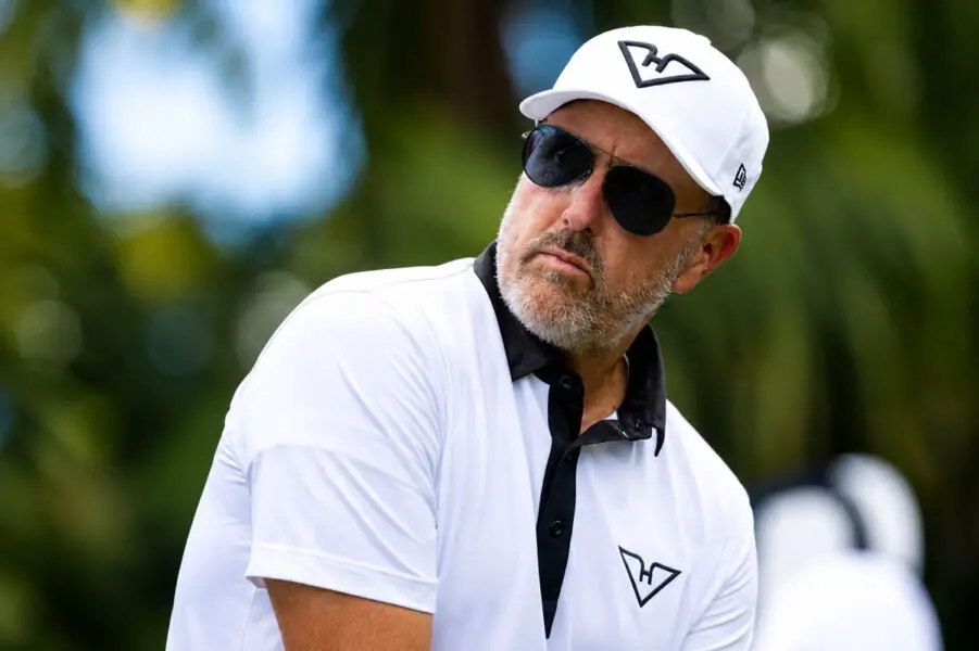 Phil Mickelson, a six-time major champion, is no longer a member of The Farms Golf Club in Rancho Santa Fe. Courtesy photo/LIV Golf