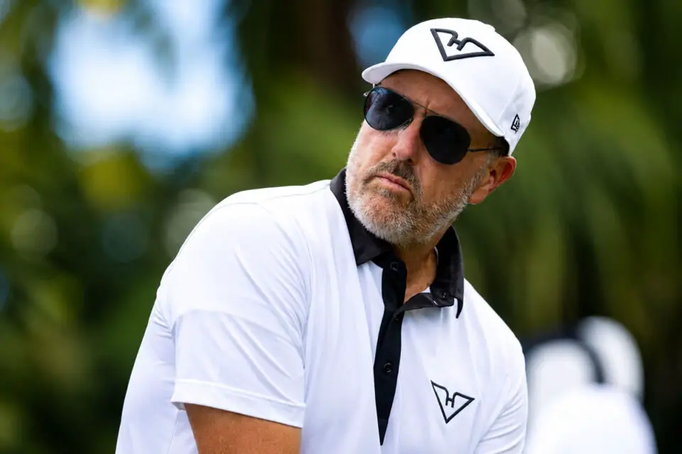 Phil Mickelson, a six-time major champion, is no longer a member of The Farms Golf Club in Rancho Santa Fe. Courtesy photo/LIV Golf