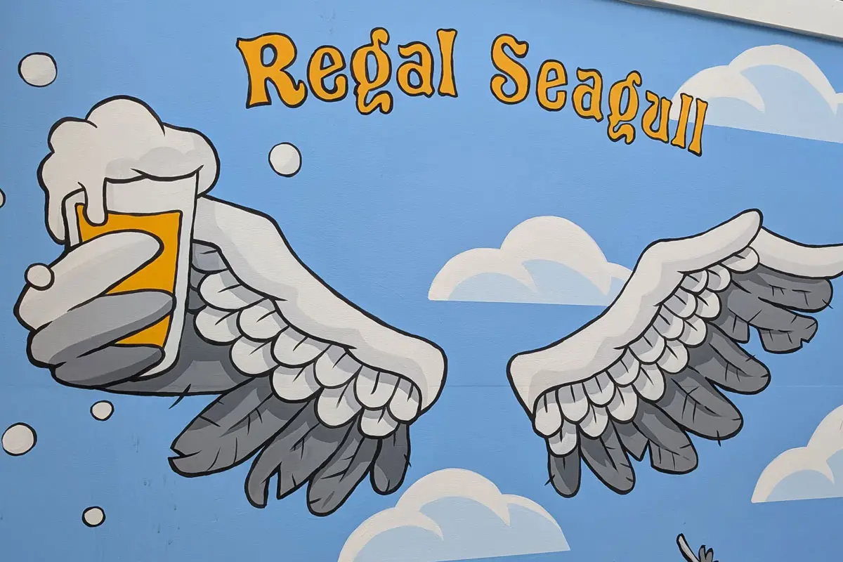 The Regal Seagull in Encinitas has become a favorite gathering spot for local craft beer enthusiasts. Photo by Jeff Spanier