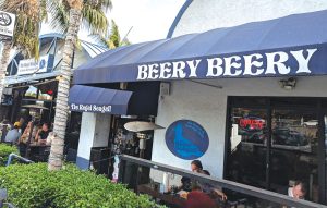 The 24-beer tap list at The Regal Seagull on N. Coast Highway 101 includes eight IPAs. Photo by Jeff Spanier