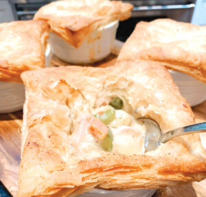 The pot pies are a standout in the comfort food category. Courtesy photo