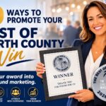 Best of North County winner marketing guide showing how businesses can promote their award and attract new customers.