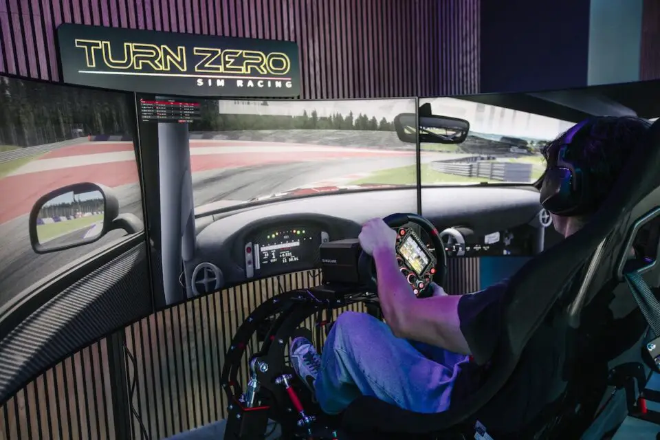 Driver at Turn Zero Sim Racing