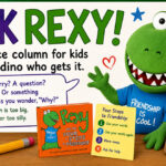 The Coast News has launched a new advice column for kids. The Coast News graphic/AI
