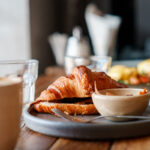 Breakfast at a restaurant
