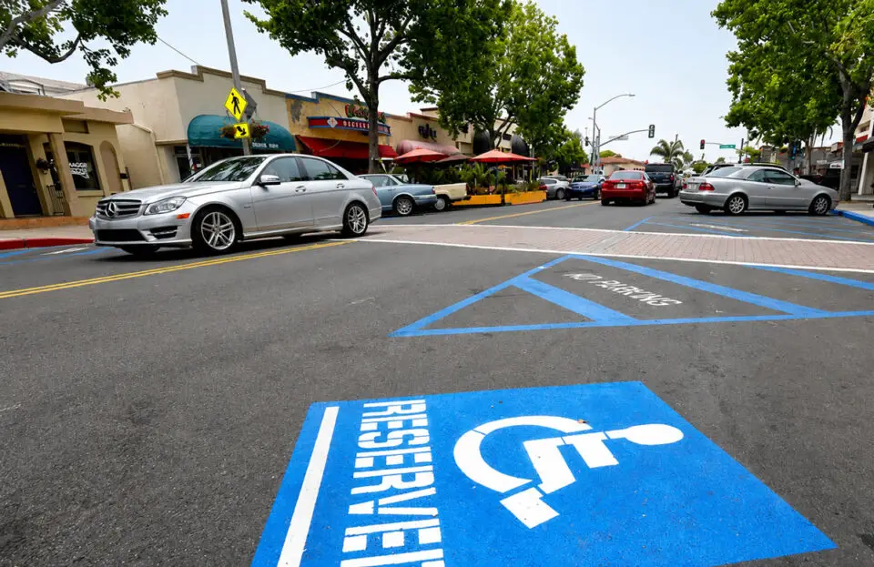 City officials recently concluded that similar parking configurations would not increase the number of available spaces on several Barrio streets. Courtesy photo/City of Carlsbad
