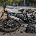 A growing number of Californians are being injured in e-bike crashes as the popularity of electric bicycles continues to rise, according to new research from UC San Diego Health. The Coast News graphic/AI